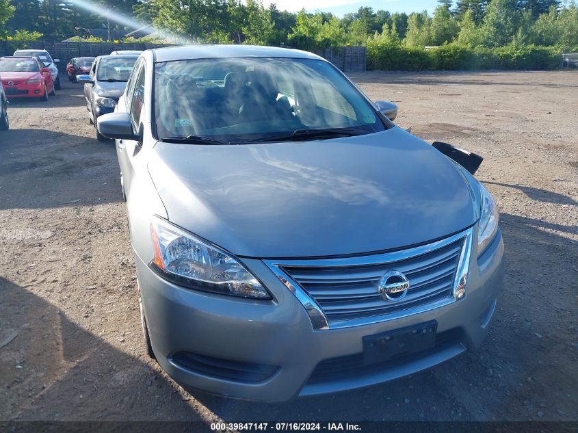 2014 Nissan Sentra Sv VIN: 3N1AB7APXEY269867 Lot: 39847147