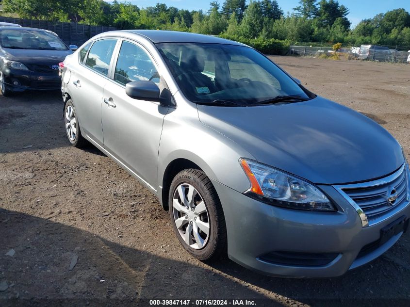 2014 Nissan Sentra Sv VIN: 3N1AB7APXEY269867 Lot: 39847147