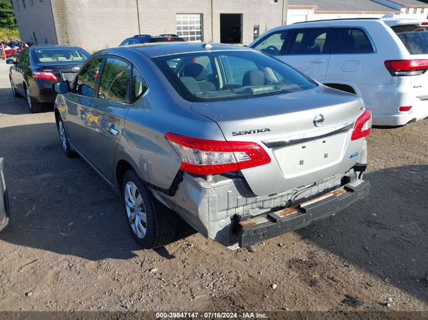 2014 Nissan Sentra Sv VIN: 3N1AB7APXEY269867 Lot: 39847147