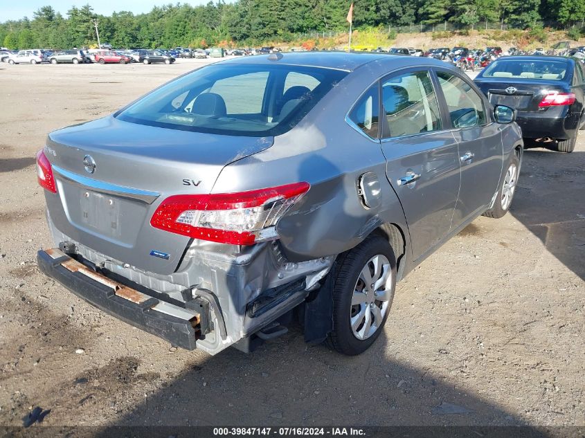 2014 Nissan Sentra Sv VIN: 3N1AB7APXEY269867 Lot: 39847147