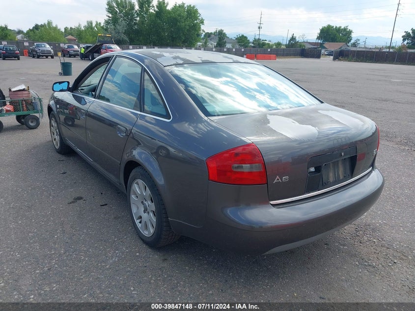2001 Audi A6 VIN: WAUEH64B01N150642 Lot: 39847148