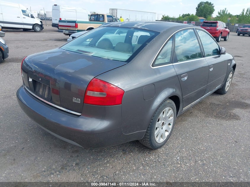 2001 Audi A6 VIN: WAUEH64B01N150642 Lot: 39847148