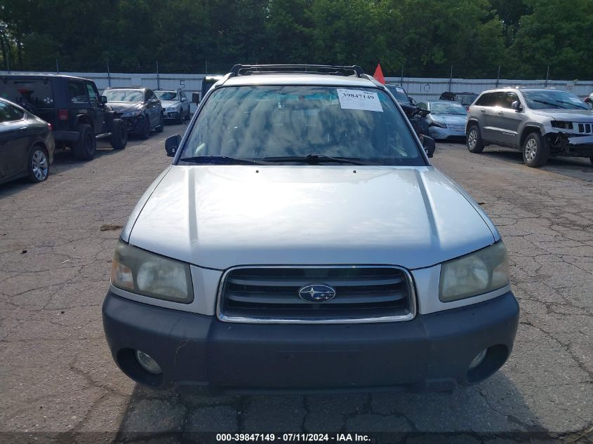 2004 Subaru Forester 2.5X VIN: JF1SG63674H745705 Lot: 39847149