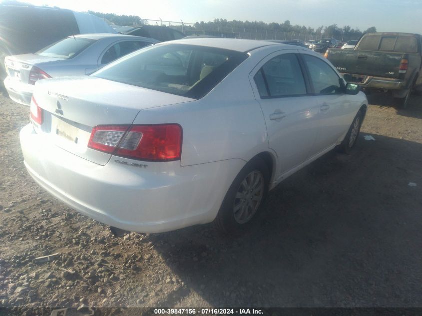 2010 Mitsubishi Galant Fe VIN: 4A32B2FF9AE018413 Lot: 39847156