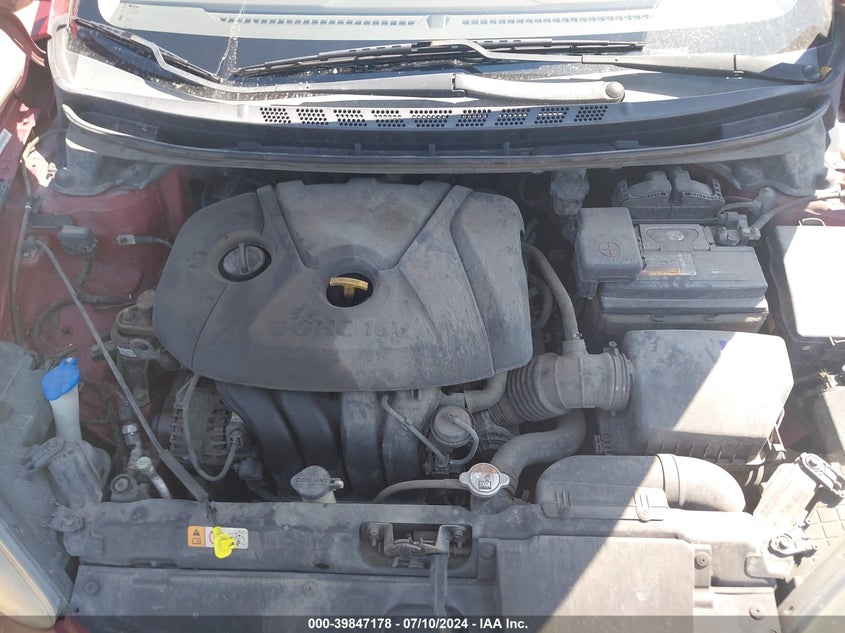 2012 Hyundai Elantra Gls (Ulsan Plant) VIN: KMHDH4AE4CU243086 Lot: 39847178