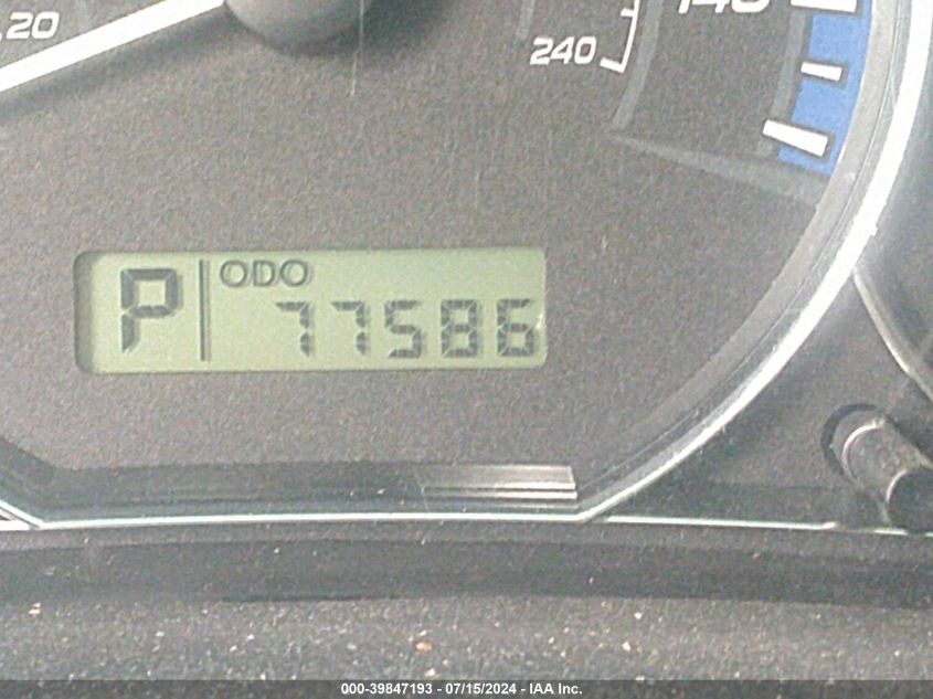 2011 Subaru Forester 2.5X VIN: JF2SHABC3BH748584 Lot: 39847193