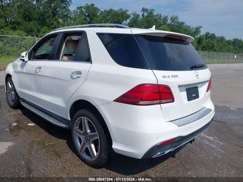 2018 Mercedes-Benz Gle 350 VIN: 4JGDA5JB7JB093340 Lot: 39847204