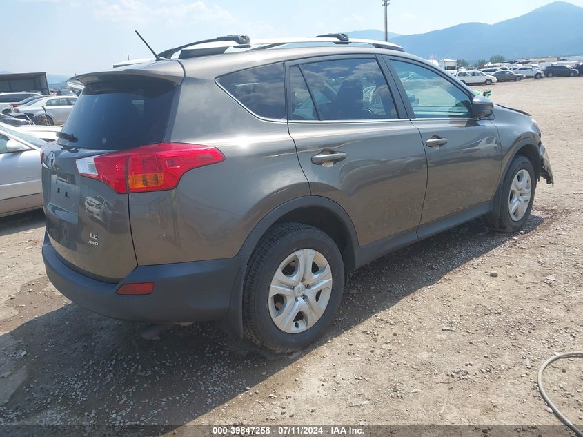 2014 TOYOTA RAV4 VIN: 2T3BFREV1EW136639
