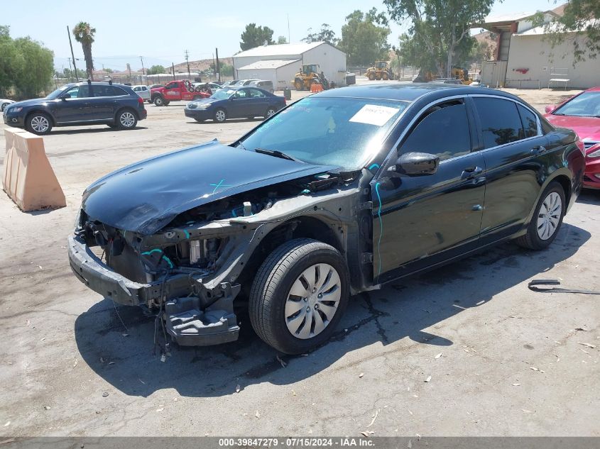 2011 Honda Accord 2.4 Lx VIN: 1HGCP2F31BA001050 Lot: 39847279