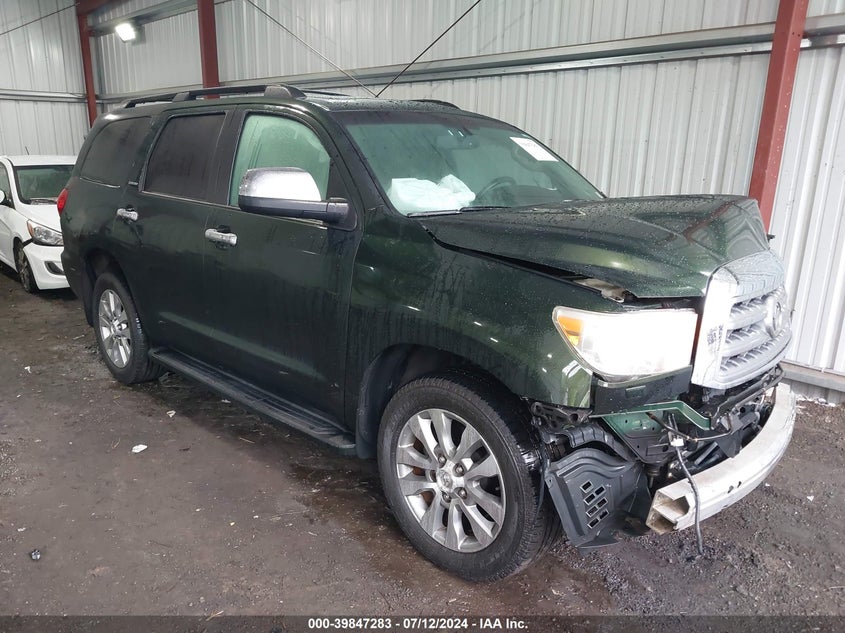 2010 Toyota Sequoia Limited VIN: 5TDJY5G12AS027241 Lot: 39847283