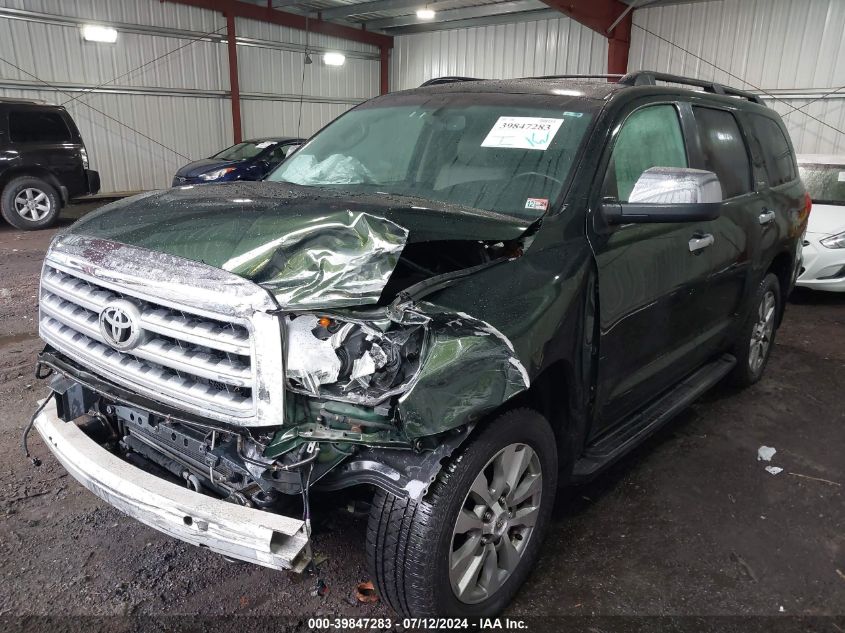 2010 Toyota Sequoia Limited VIN: 5TDJY5G12AS027241 Lot: 39847283