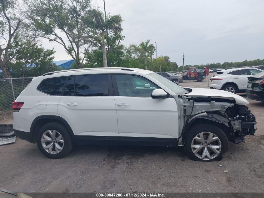 2018 Volkswagen Atlas Se VIN: 1V2DR2CAXJC548240 Lot: 39847286