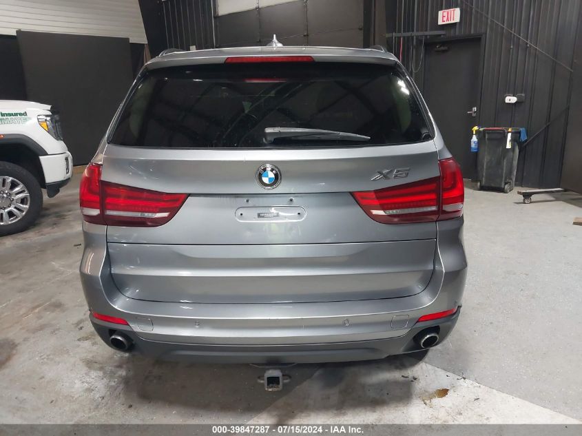 2015 BMW X5 xDrive35I VIN: 5UXKR0C53F0K64200 Lot: 39847287