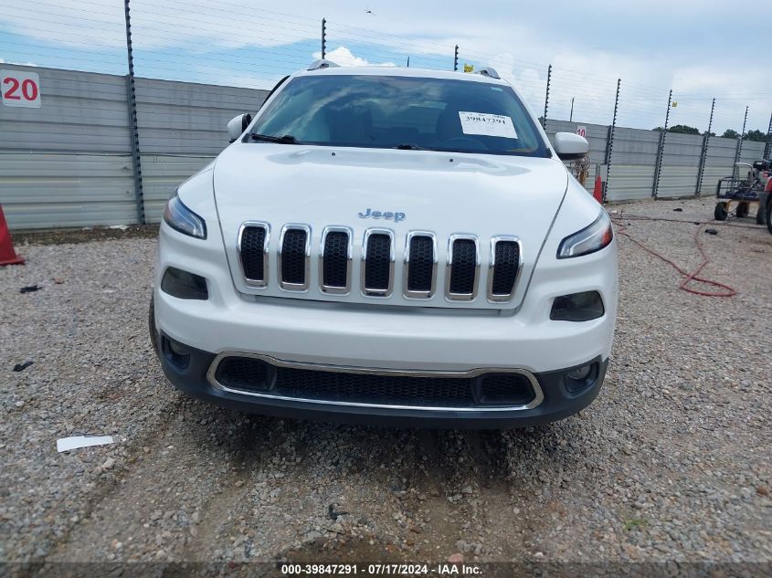 2016 Jeep Cherokee Limited VIN: 1C4PJLDS1GW127937 Lot: 39847291