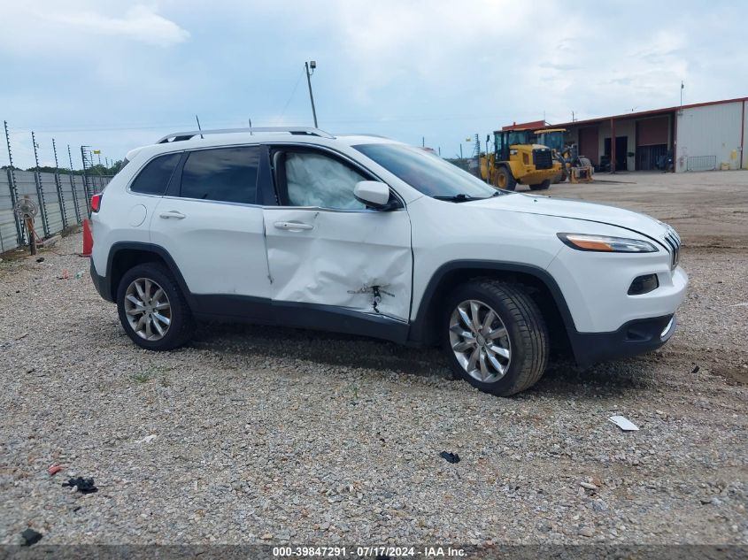 2016 Jeep Cherokee Limited VIN: 1C4PJLDS1GW127937 Lot: 39847291