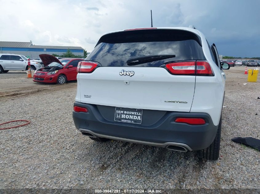 2016 Jeep Cherokee Limited VIN: 1C4PJLDS1GW127937 Lot: 39847291