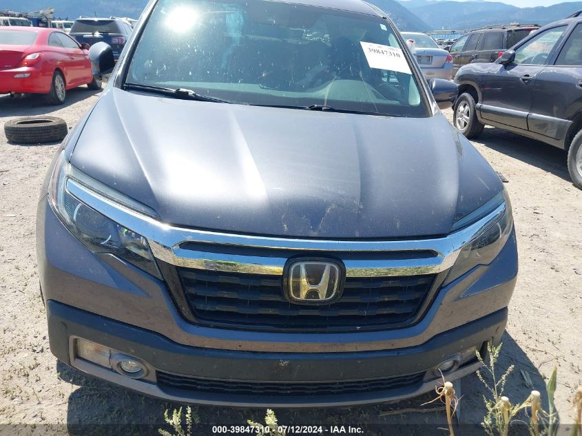 2019 Honda Ridgeline Rtl-E VIN: 5FPYK3F78KB017241 Lot: 39847310