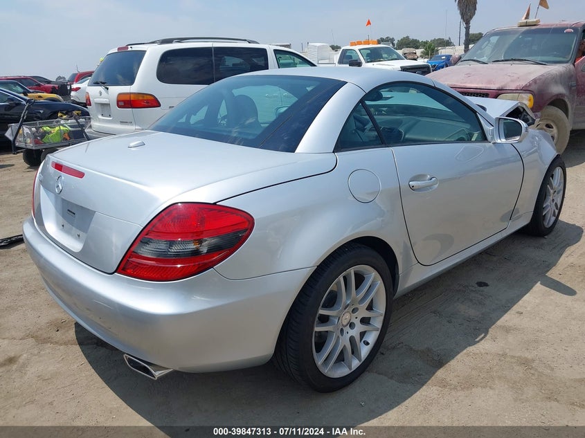 2009 Mercedes-Benz Slk 300 VIN: WDBWK54F99F190888 Lot: 39847313
