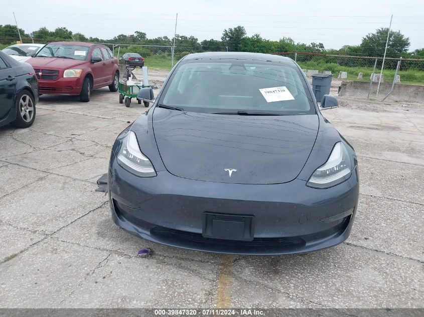 2020 Tesla Model 3 Standard Range Plus Rear-Wheel Drive/Standard Range Rear-Wheel Drive VIN: 5YJ3E1EA4LF792259 Lot: 39847320