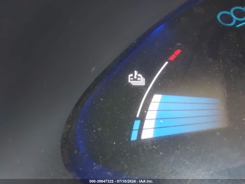 2012 Nissan Leaf Sl VIN: JN1AZ0CP7CT022442 Lot: 39847322