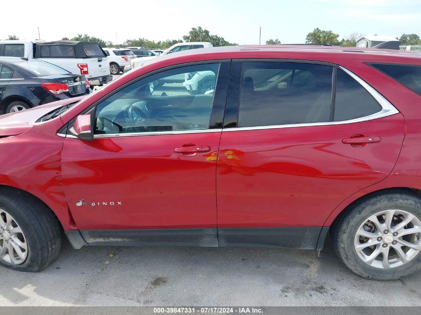 2019 Chevrolet Equinox Lt VIN: 3GNAXKEV6KL350617 Lot: 39847331