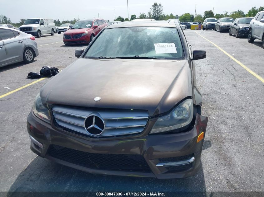 WDDGF4HB5DF971532 | 2013 MERCEDES-BENZ C 250