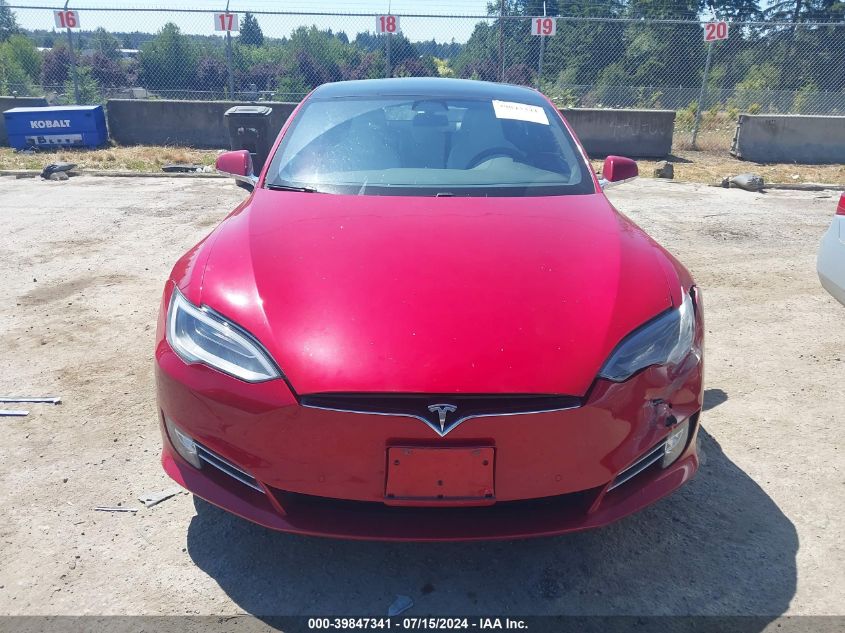 2018 Tesla Model S 100D/75D/P100D VIN: 5YJSA1E29JF262575 Lot: 39847341