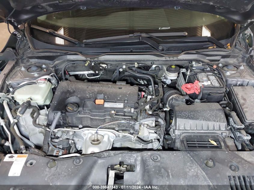 2018 Honda Civic Ex VIN: 19XFC2F74JE000481 Lot: 39847343