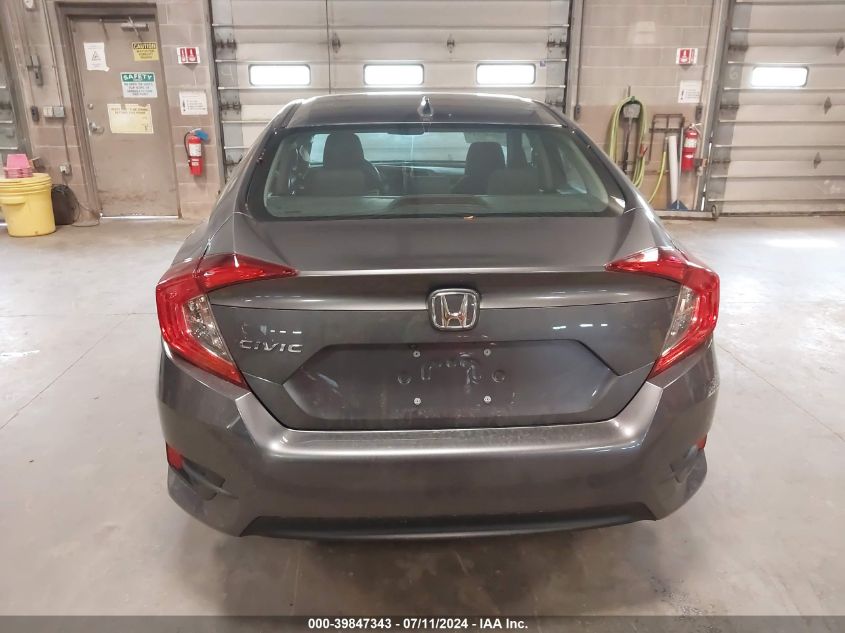 2018 Honda Civic Ex VIN: 19XFC2F74JE000481 Lot: 39847343