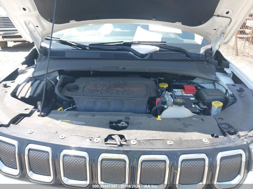 2022 Jeep Compass Limited 4X4 VIN: 3C4NJDCBXNT126965 Lot: 39847357