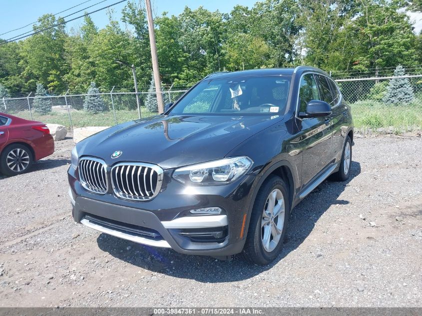 2019 BMW X3 xDrive30I VIN: 5UXTR9C51KLD94934 Lot: 39847361