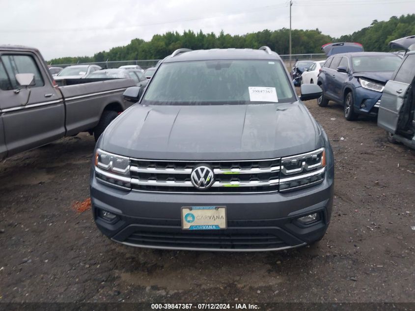 2018 Volkswagen Atlas 3.6L V6 Se VIN: 1V2CR2CA0JC569836 Lot: 39847367