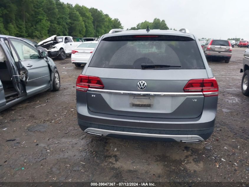 2018 Volkswagen Atlas 3.6L V6 Se VIN: 1V2CR2CA0JC569836 Lot: 39847367