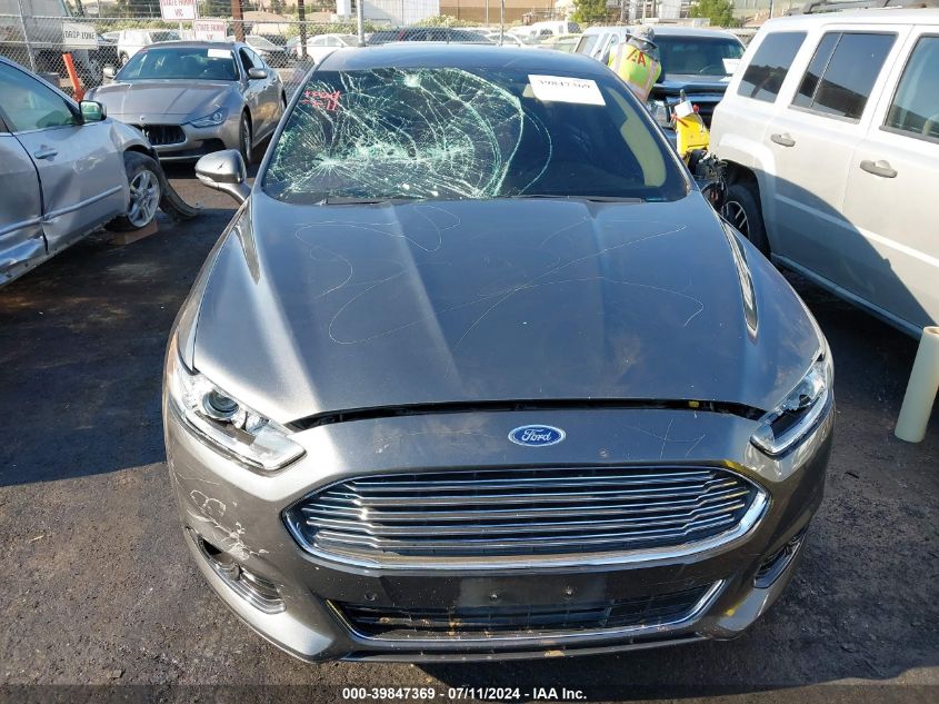 2015 Ford Fusion Energi Titanium VIN: 3FA6P0SU6FR173901 Lot: 39847369