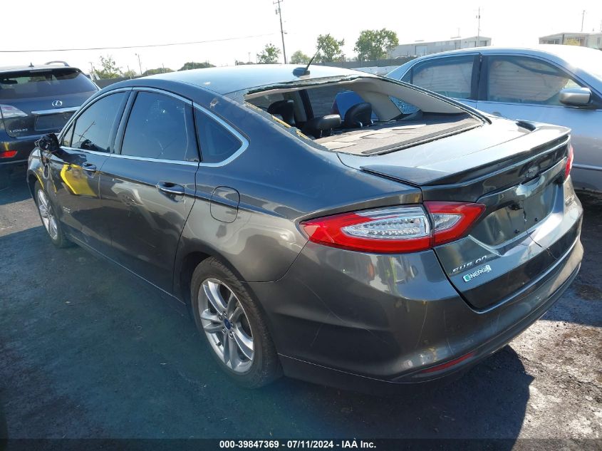 2015 FORD FUSION ENERGI TITANIUM - 3FA6P0SU6FR173901