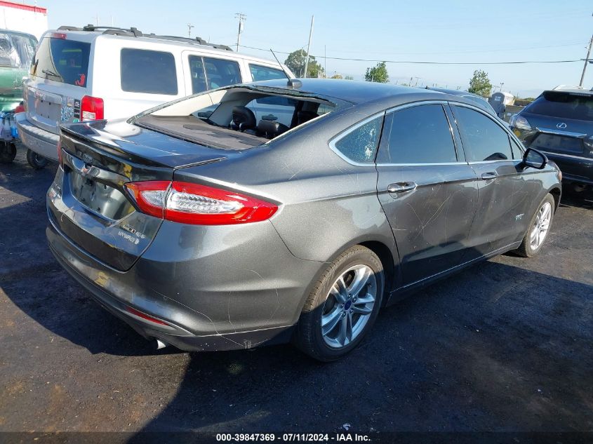 2015 FORD FUSION ENERGI TITANIUM - 3FA6P0SU6FR173901