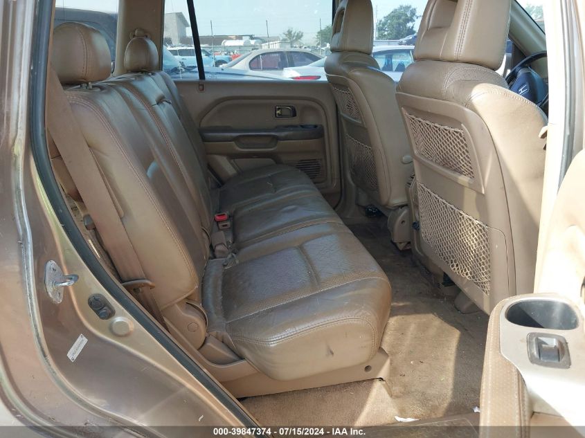 2004 Honda Pilot Ex-L VIN: 2HKYF18504H540058 Lot: 39847374