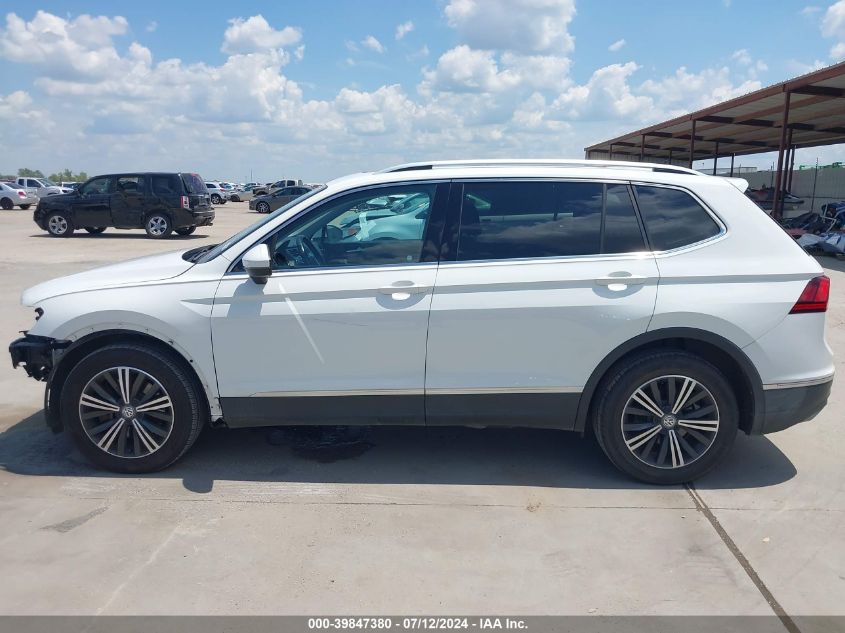 2018 Volkswagen Tiguan 2.0T Se/2.0T Sel VIN: 3VV3B7AX0JM159581 Lot: 39847380