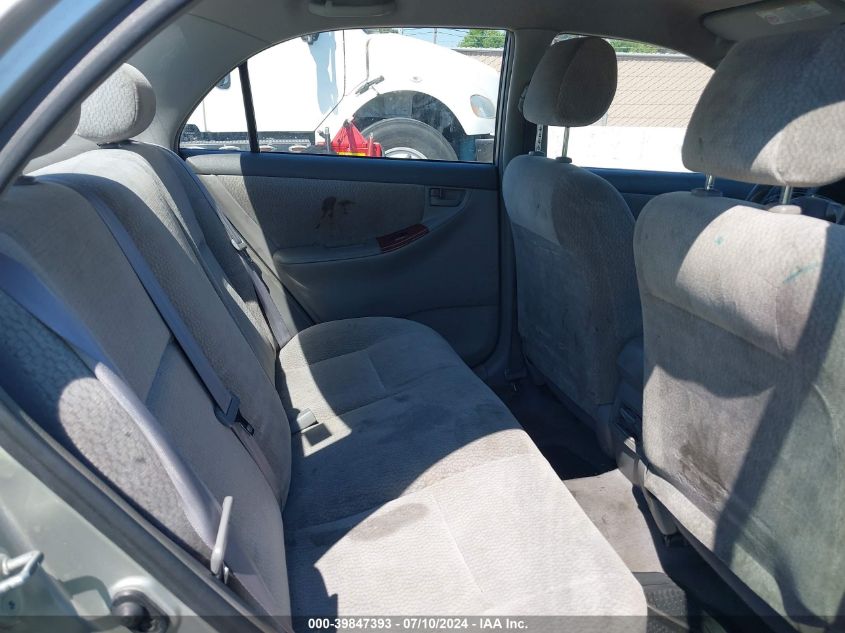 2003 Toyota Corolla Le VIN: JTDBR32E130021520 Lot: 39847393