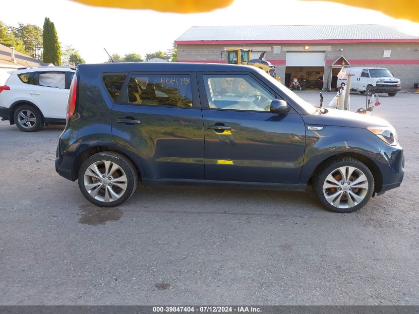 2015 Kia Soul + VIN: KNDJP3A57F7190438 Lot: 39847404