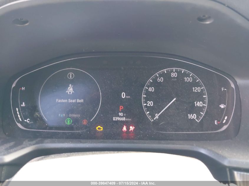 2022 Honda Accord Sport 2.0T VIN: 1HGCV2F30NA018674 Lot: 39847409