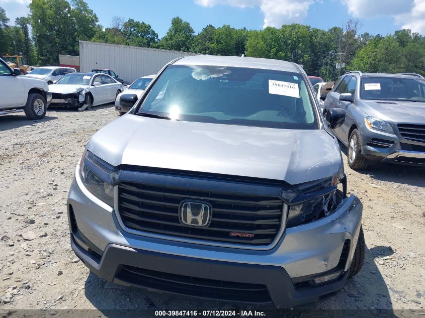 2021 Honda Ridgeline Awd Sport VIN: 5FPYK3F10MB021413 Lot: 39847416