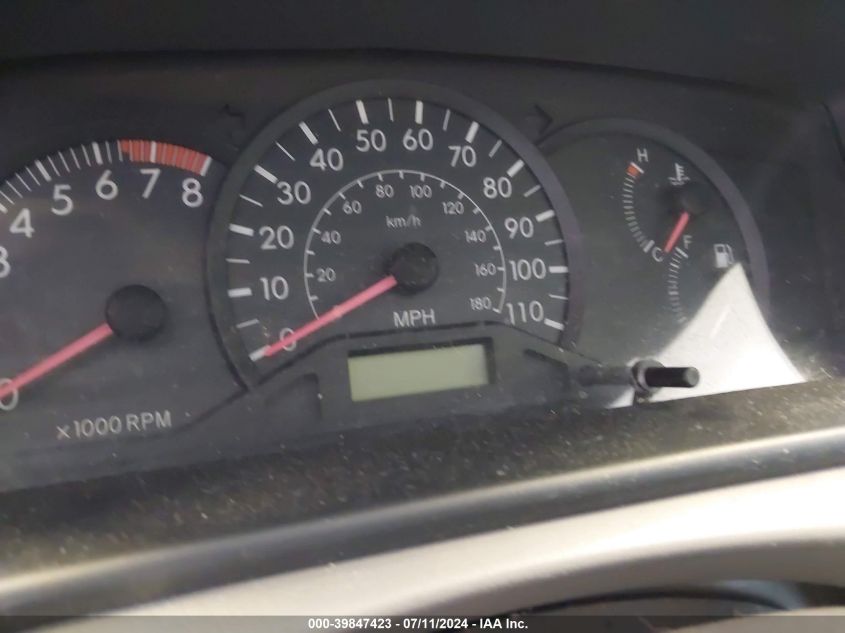 2005 Toyota Corolla Ce VIN: 2T1BR32E65C428905 Lot: 39847423