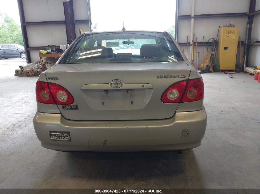 2005 Toyota Corolla Ce VIN: 2T1BR32E65C428905 Lot: 39847423