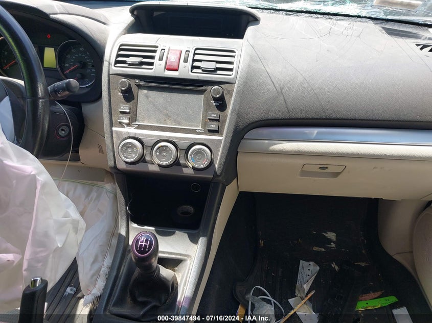 2016 Subaru Impreza 2.0I Sport Premium VIN: JF1GPAP69G9277901 Lot: 39847494