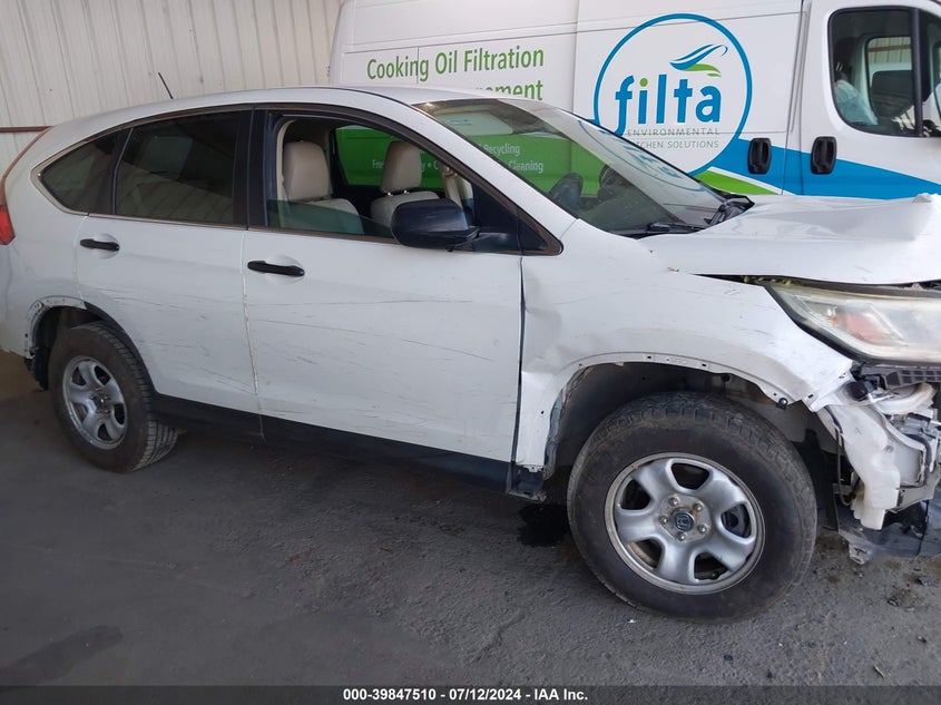 2015 HONDA CR-V LX - 5J6RM3H37FL010103