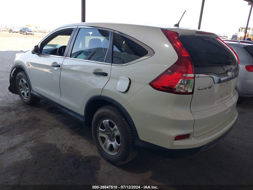 2015 HONDA CR-V LX - 5J6RM3H37FL010103