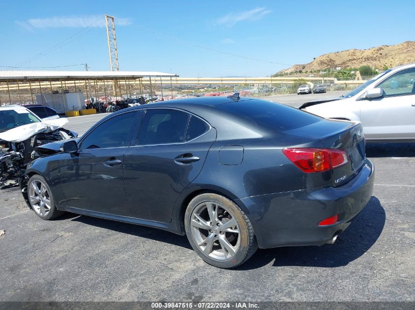 2009 Lexus Is 250 VIN: JTHBK262395097751 Lot: 39847515