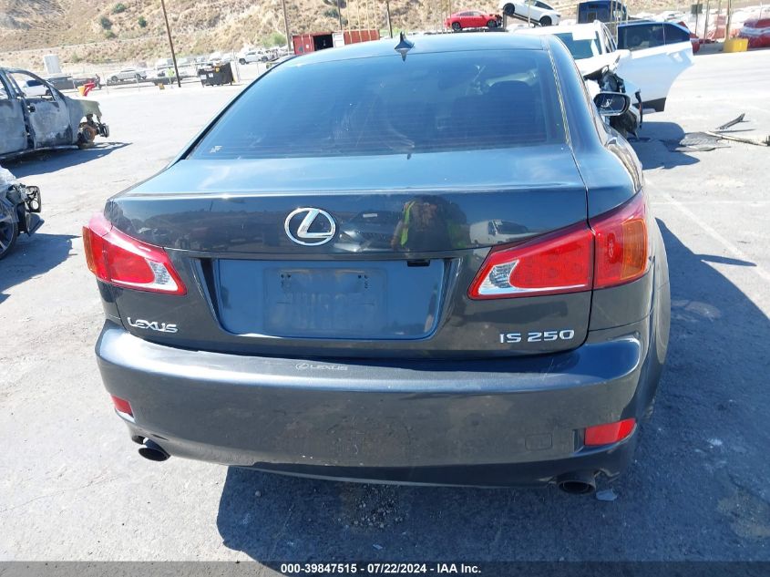 2009 Lexus Is 250 VIN: JTHBK262395097751 Lot: 39847515