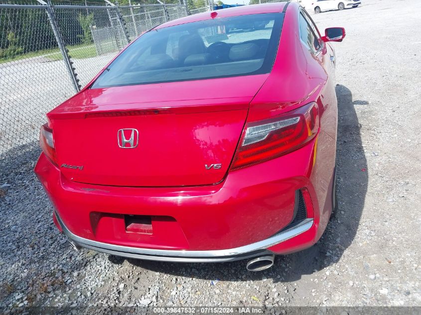 1HGCT2B86GA003476 2016 Honda Accord Ex-L V-6